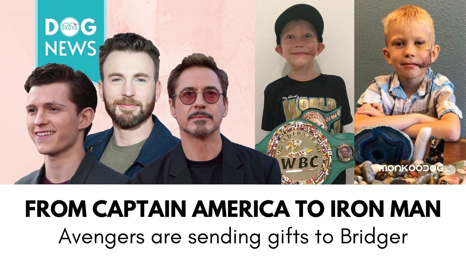 From Captain America to Iron Man, Reel Superheroes Praise 6 years old Boy After Saving his Sister’s life from a Dog