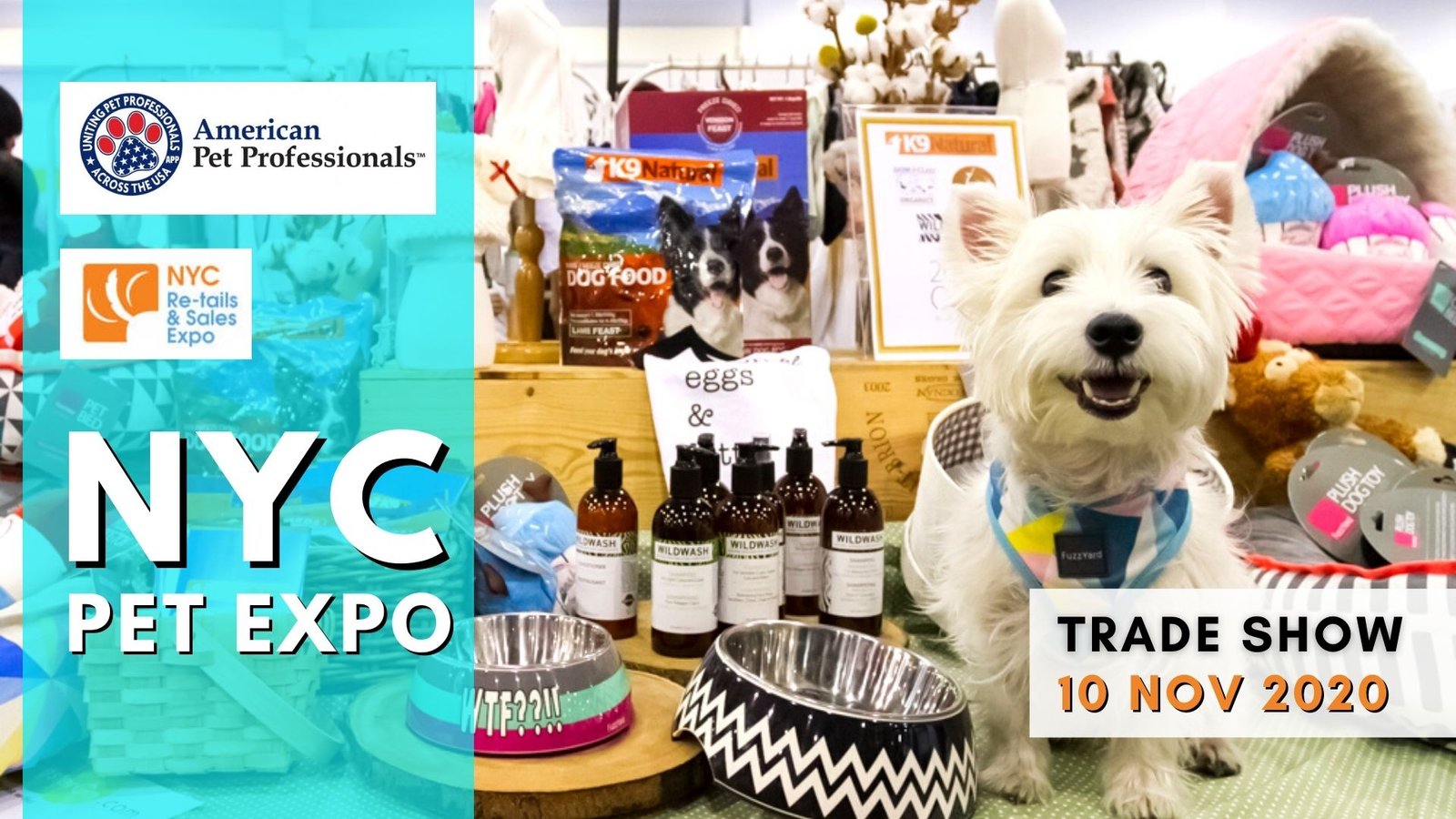 NYC Retails & Sales Pet Expo (Nov 2020), New York USA Monkoodog