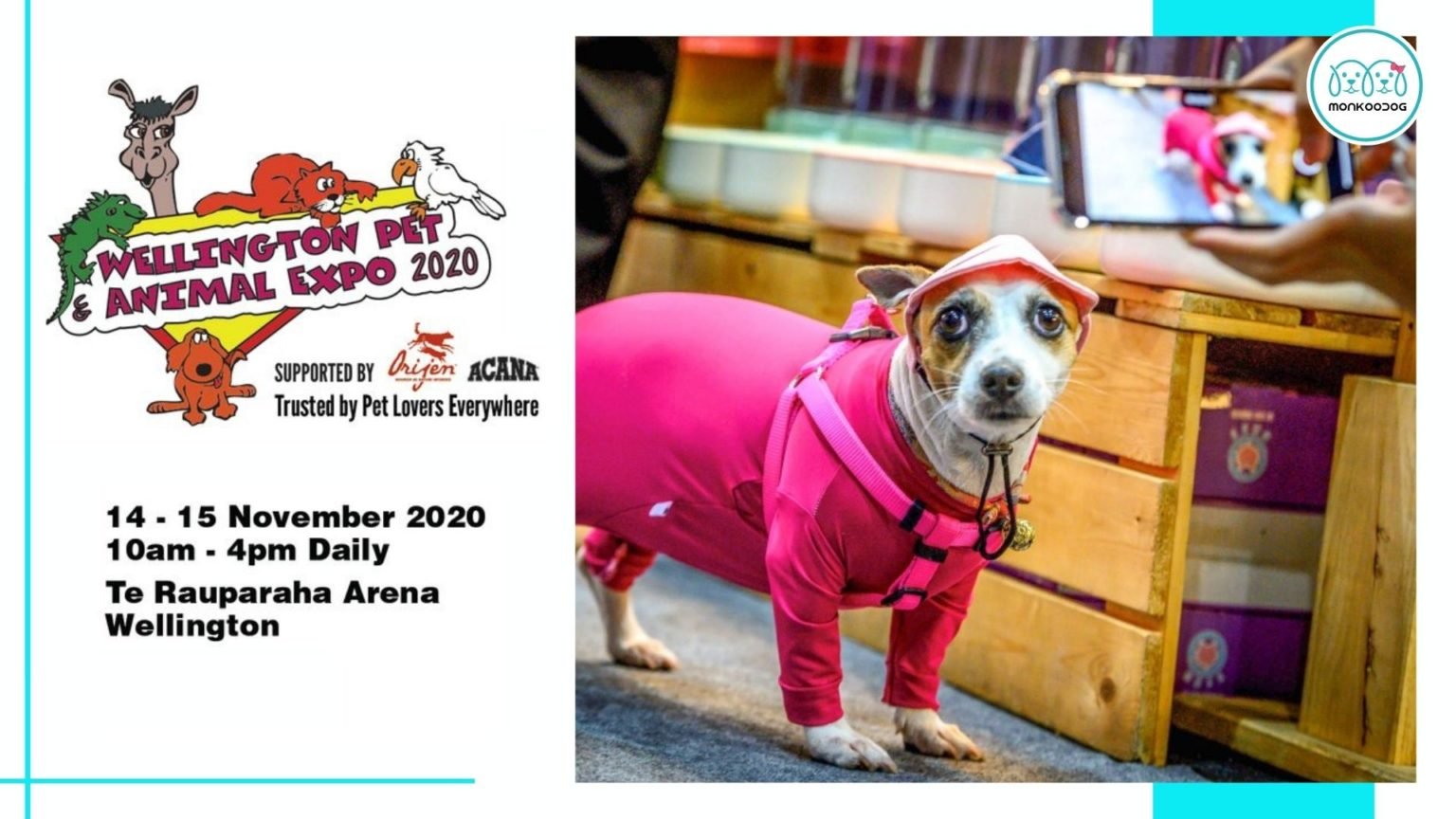 Wellington Pet & Animal Expo 2020 Monkoodog