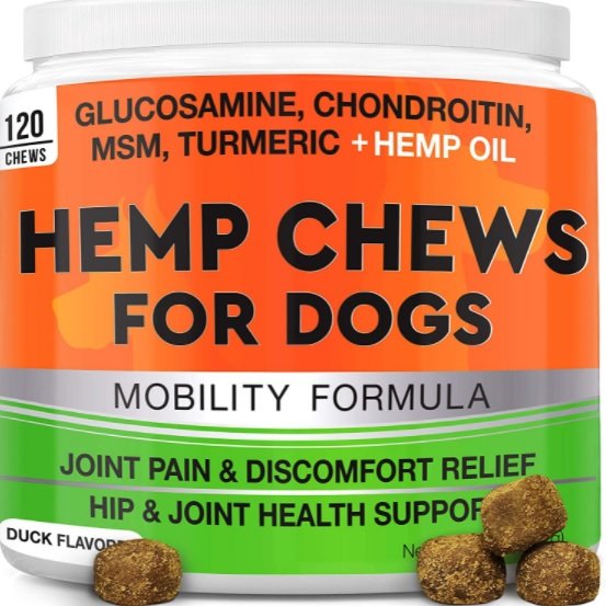 Hemp Hip & Joint Supplement for Dogs By Goodgrowlies