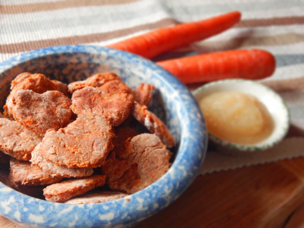 Carrot Dog Biscuit Treats