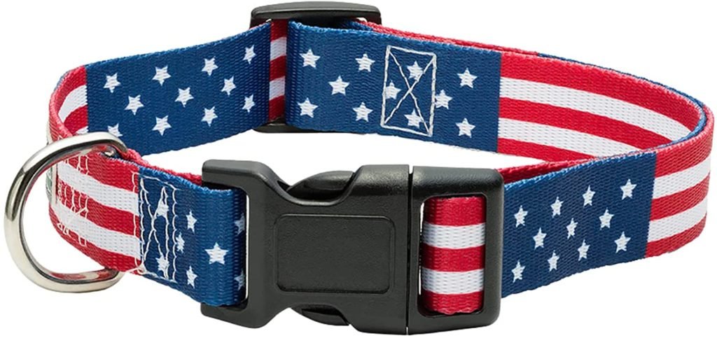 American Flag Dog Collars