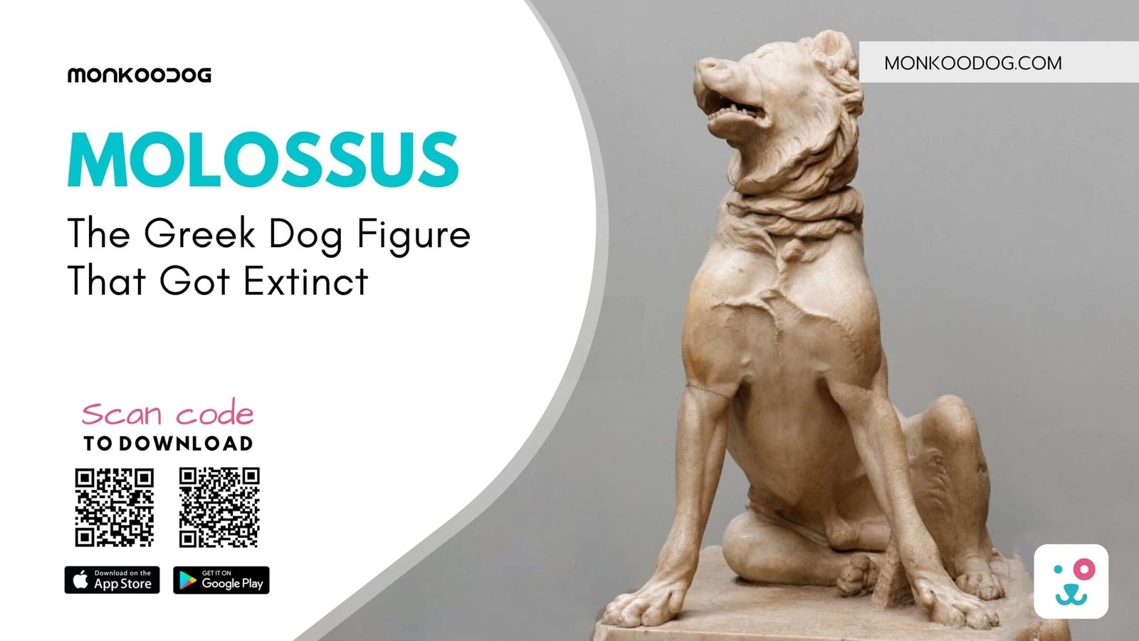 Molossus the Greek Dog Figure That Got Extinct