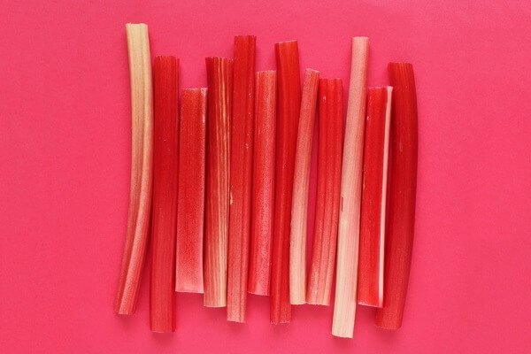 13.) Rhubarb