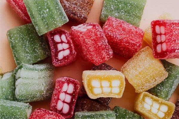 Candies and gums - Dangerous Foods